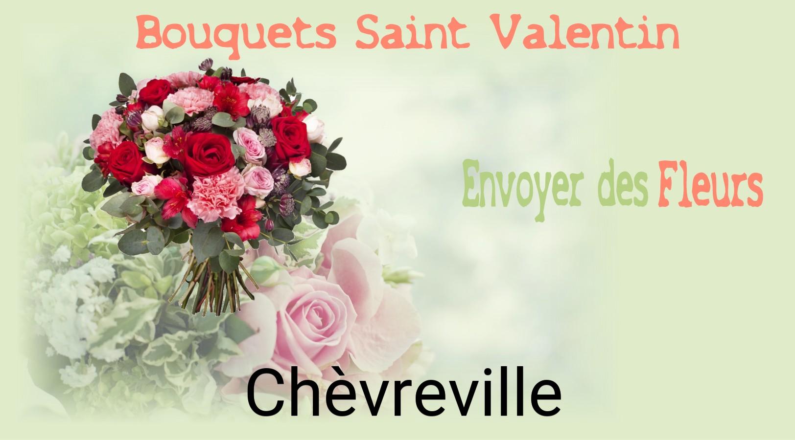 Roses de Saint-Valentin livrées à Chèvreville